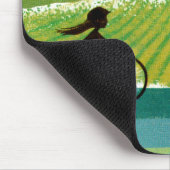 Eine Nachmittagsreise Mousepad (Ecke)