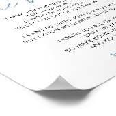 Eine Nachricht vom Bump - Twinkle Little Star Boy Poster (Ecke)