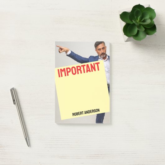 Eine Nachricht von Ihrem Chef Post-it Klebezettel (Büro)