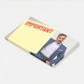 Eine Nachricht von Ihrem Chef Post-it Klebezettel (angewinkelt)