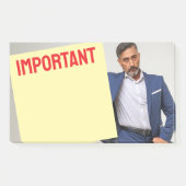 Eine Nachricht von Ihrem Chef Post-it Klebezettel (Vorderseite)