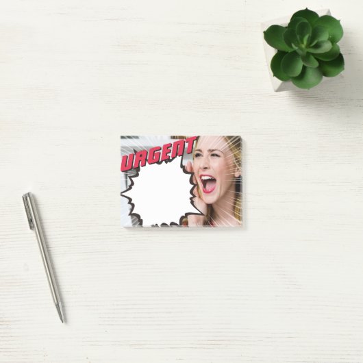 Eine Nachricht von wem Post-it Klebezettel (Büro)