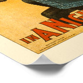 Eine Nacht am Zirkus - Vintage Printwerbung Poster (Ecke)