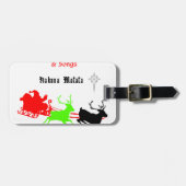 Eine Nacht der Weihnachtslieder und Songs Hakunama Gepäckanhänger (Vorderseite horizontal)