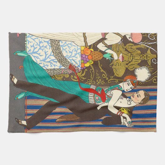 Eine Nacht im dekadenten Geschirrtuch (Horizontal)