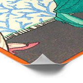 Eine Nacht im dekadenten Paris Art-Déco-Poster Poster (Ecke)