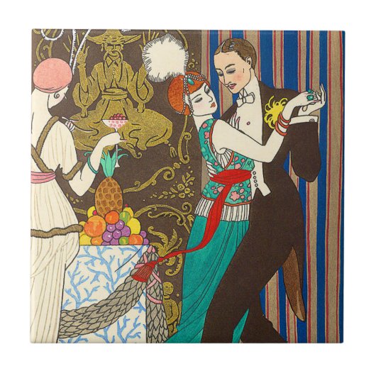 Eine Nacht in der dekadenten Fliese (Vorderseite)