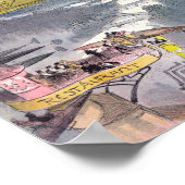 Eine Nacht in der Oper im Jahr 200 von Albert Robi Poster (Ecke)