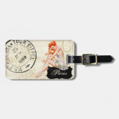 Eine Nacht in Paris-Gepäckanhänger Gepäckanhänger (Vorderseite horizontal)