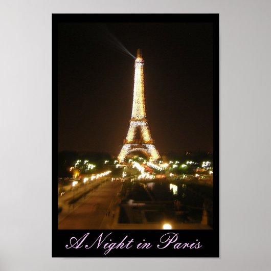 Eine Nacht in Paris Poster (Vorne)