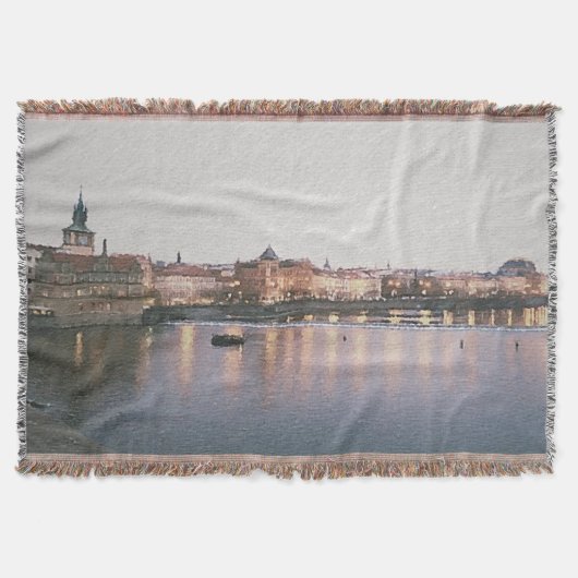 Eine Nacht in Prag Decke (Vorderseite)
