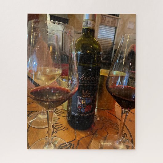 Eine Nacht in Rom, Wein für drei! Jigsaw Puzzle (Vertikal)