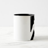 Eine Nacht mit Jimmy-Tasse Zweifarbige Tasse (Mittel)