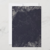 Eine Nacht unter den Sternen Save the Date flache  (Rückseite)