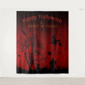 Eine Nacht vor dem Hintergrund eines unschönen Hal Wandteppich (Vorderseite)