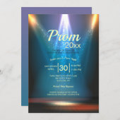 Eine Nacht zum Prom  Einladung (Vorne/Hinten)