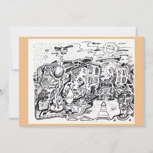 Eine Nachtwanderkarte für Zuhause (Vorderseite)