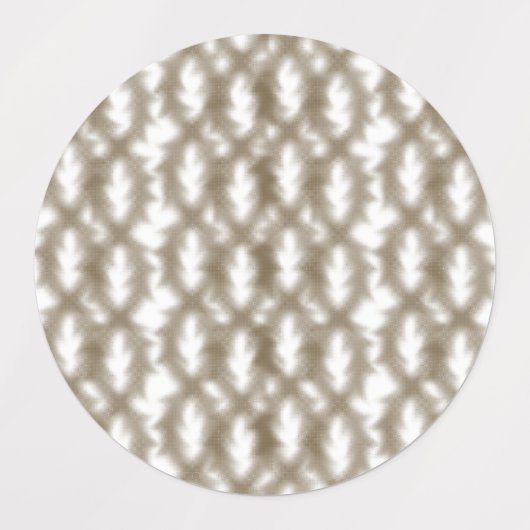 Eine nah-up-Ansicht eines knusprigen Drahtgitters Etiketten (Design 1)