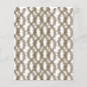 Eine nah-up-Ansicht eines knusprigen Drahtgitters Flyer (Vorne)