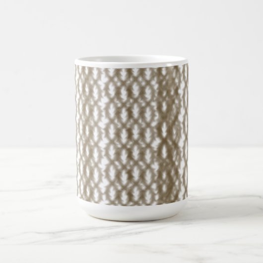 Eine nah-up-Ansicht eines knusprigen Drahtgitters Kaffeetasse (Mittel)