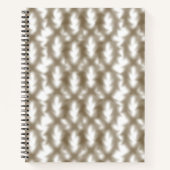 Eine nah-up-Ansicht eines knusprigen Drahtgitters Notizblock (Vorderseite)