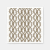 Eine nah-up-Ansicht eines knusprigen Drahtgitters Serviette (Vorderseite)