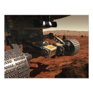 Eine nahe Sicht auf den Arm auf die Mars der NASA Fotodruck