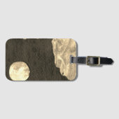 Eine nahe Sicht auf Fantasiewelten und ihre Monde Gepäckanhänger (Vorderseite (Horizontal))