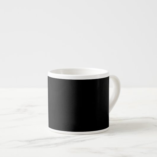 Eine nahtlose dunkle schwarze texturierte Hintergr Espressotasse (Vorderseite Rechts)