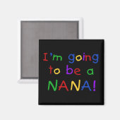 Eine Nana - Primär-Farbhemden Magnet (Vorderseite/Rückseite)