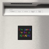 Eine Nana - Primär-Farbhemden Magnet (In Situ (Geschirrspüler))