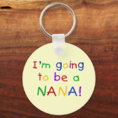 Eine Nana - Primär-Farbhemden Schlüsselanhänger (Vorderseite)