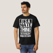 Eine Nase, die man nicht als Vorname ni verstehen T-Shirt (Vorne ganz)