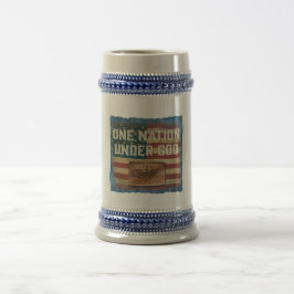 Eine Nation - Bierkrug Bierglas