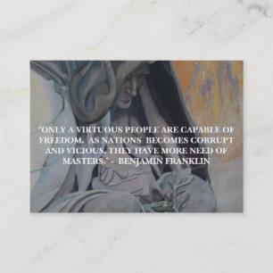 "Eine Nation der gut informierten Männer. "- Visitenkarte