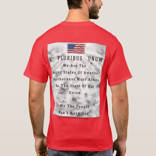 Eine Nation geteilt (FRONTEN- u. T-Shirt (Rückseite)