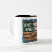 Eine Nation - Kaffeetasse (Vorderseite Links)