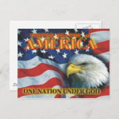 EINE NATION POSTKARTE (Vorne/Hinten)