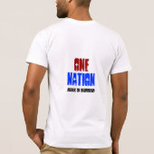EINE NATION T-Shirt (Rückseite)