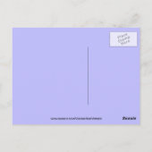 Eine Nation unsichtbar inspirierende Postkarte (Rückseite)