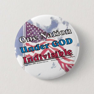 Eine Nation unter dem GOTT unteilbar Button