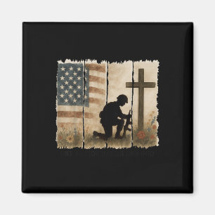 Eine Nation unter einem Gott Jesus Christliches Kr Magnet