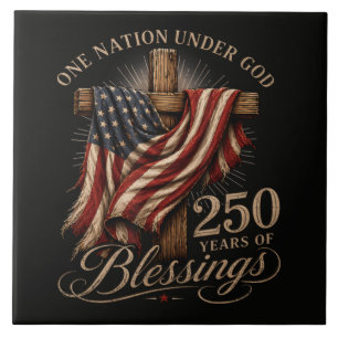 Eine Nation unter Gott 250 Jahre Fliese