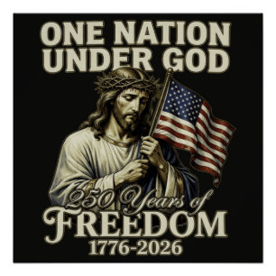 Eine Nation unter Gott 250 Jahre Segen Poster