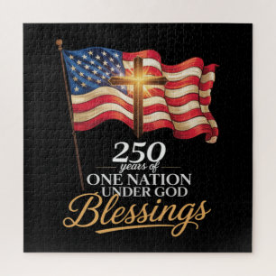 Eine Nation unter Gott 250 Jahre Segnungen Puzzle