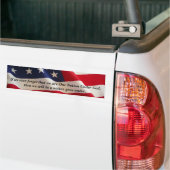 Eine Nation unter Gott Autoaufkleber (Auf Lkw)