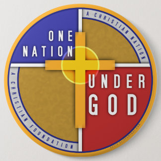 Eine Nation unter Gott Button