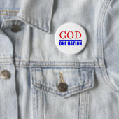 Eine Nation unter Gott Button (Beispiel)