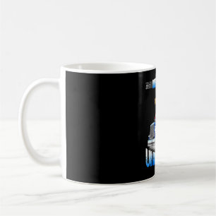 Eine Nation unter Gott Jesus Cross USA Flag Truck Kaffeetasse