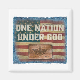 Eine Nation unter Gott - Magnet